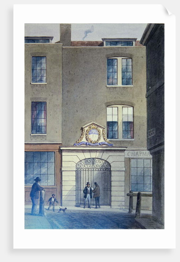 The Entrance to Bakers'Hall, 1855 by Thomas Hosmer Shepherd