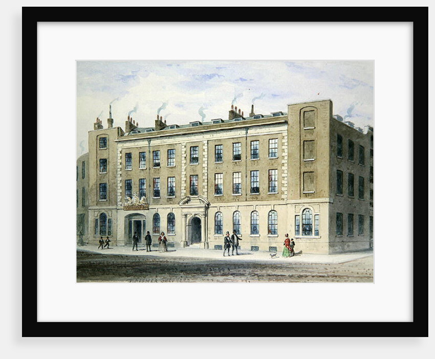 Apothecaries Lane, 1855 by Thomas Hosmer Shepherd