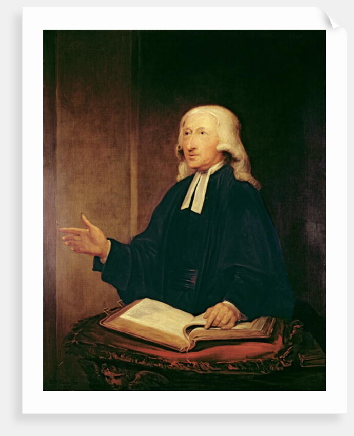 Portrait of John Wesley 1788 by William Hamilton