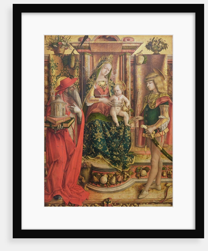 La Madonna della Rondine, after 1490 by Carlo Crivelli