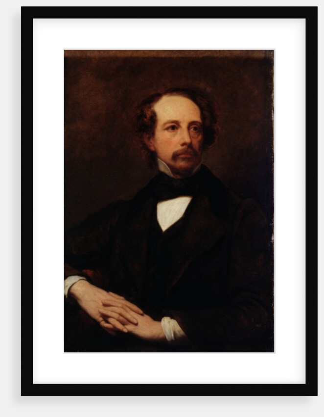 Portrait of Charles Dickens, 1855 by Ary Scheffer
