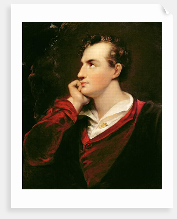 George Gordon Byron, 1813 by Richard Westall