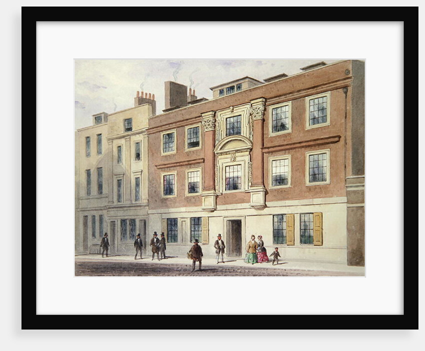 Winchester Street, 1850 by Thomas Hosmer Shepherd