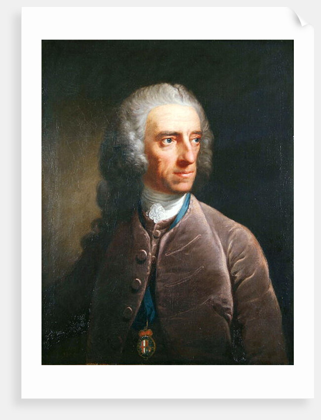 Portrait of Stephen Martin Leake 1755 by Robert Edge Pine