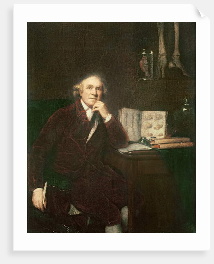 Portrait of John Hunter after Sir Joshua Reynolds 1813 by John Jackson