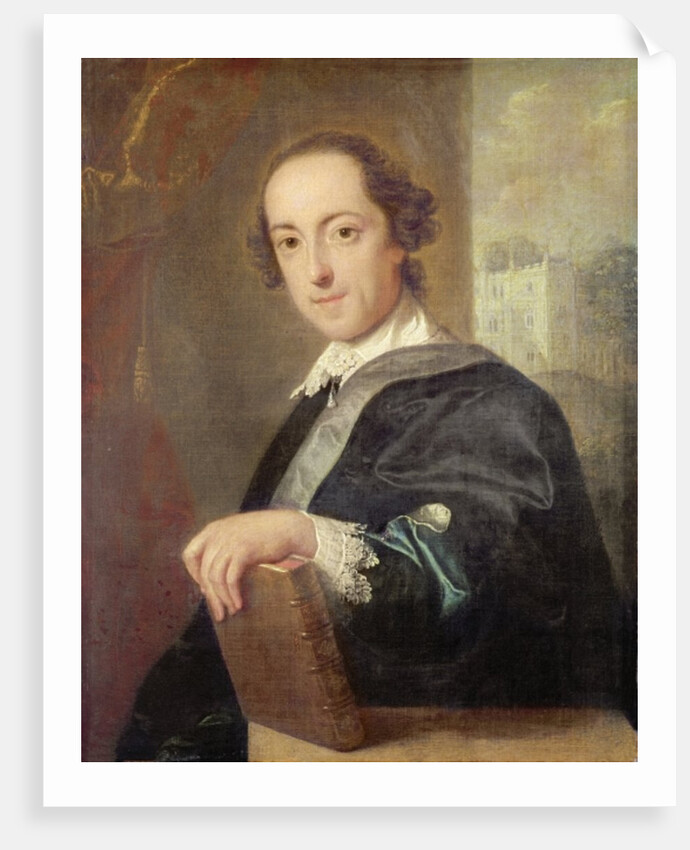 Portrait of Horatio Walpole, 4th Earl of Oxford, 1754 by John Giles Eckhardt