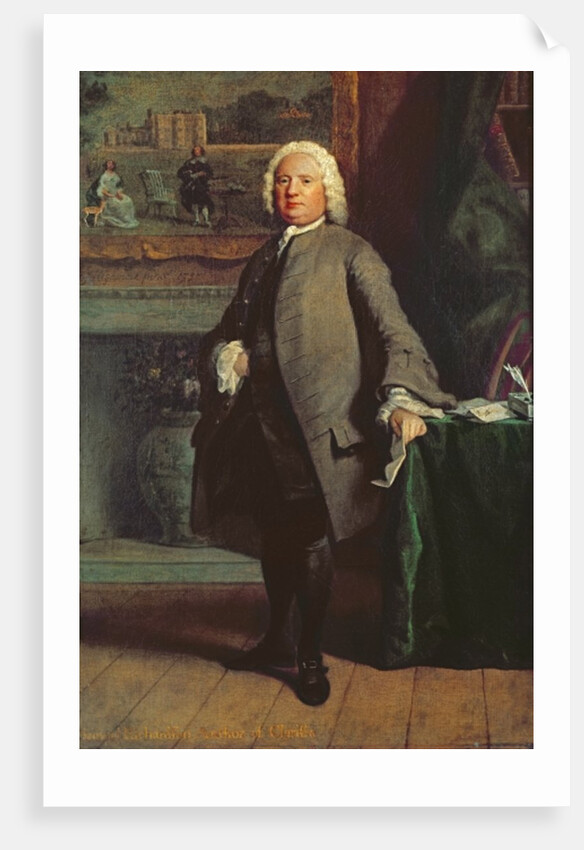 Portrait of Samuel Richardson 1750 by Joseph Highmore