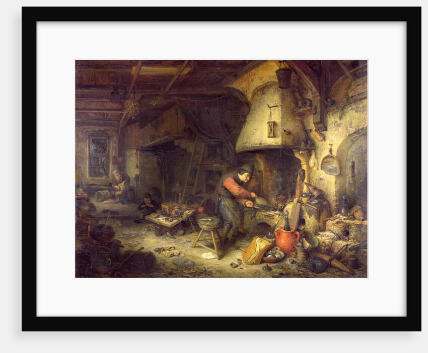 An Alchemist, 1611 by Adriaen Jansz. van Ostade
