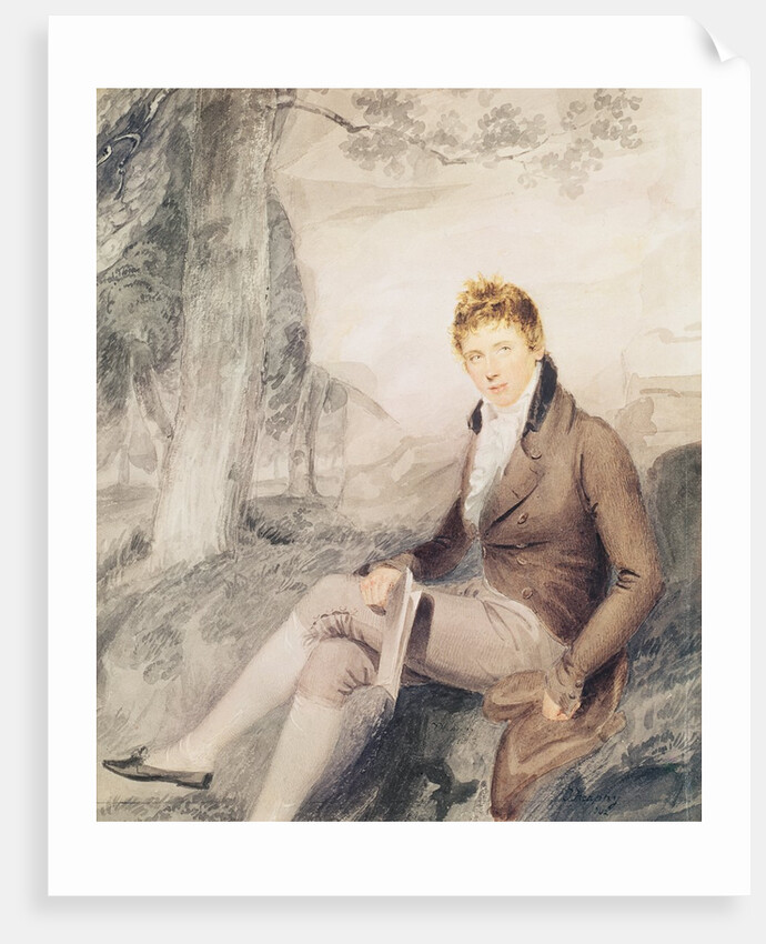 Portrait of Henry John Temple 3rd Viscount Palmerston, 1802 by Thomas Heaphy