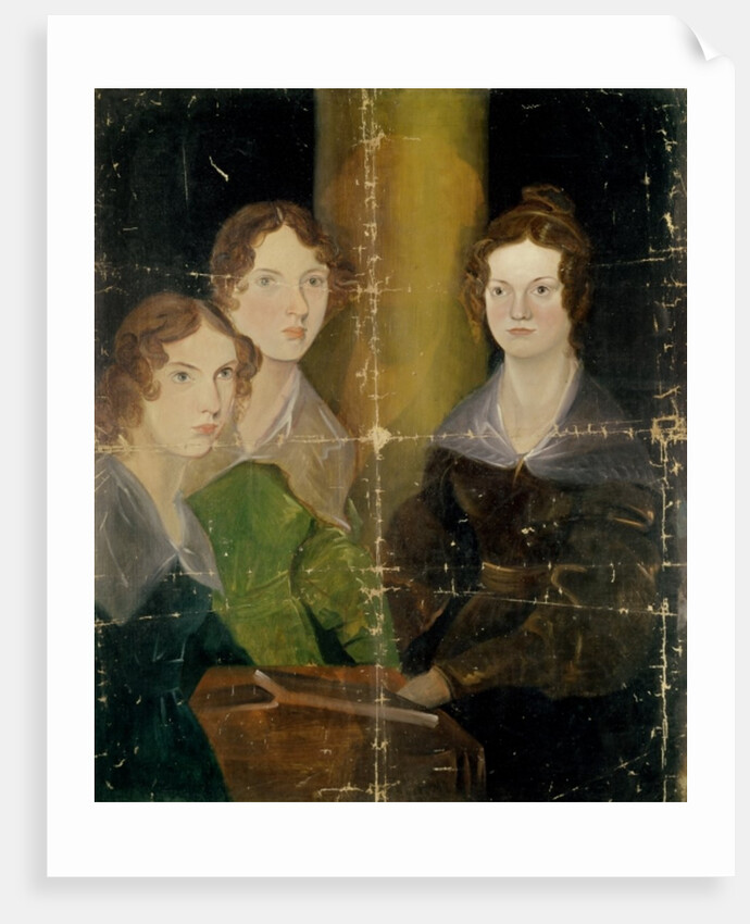 Portrait of the Bronte Sisters, c.1834 by Patrick Branwell Bronte