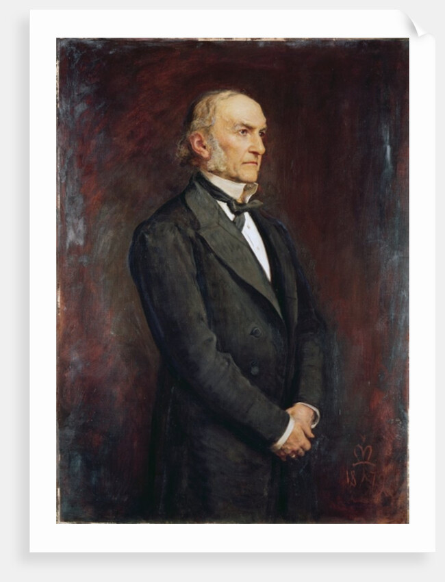 Portrait of William Ewart Galdstone 1879 by John Everett Millais