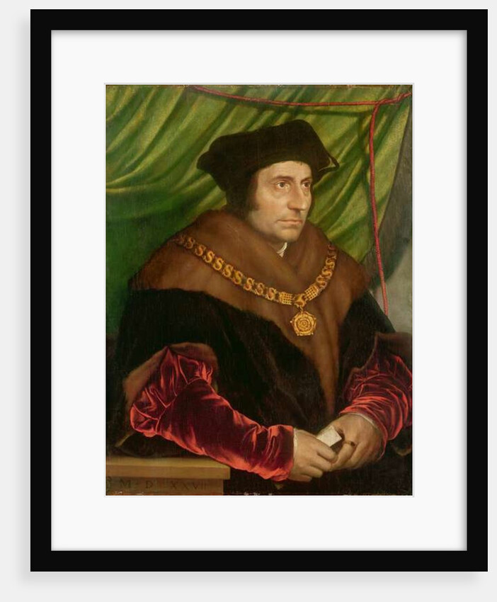 Portrait of Sir Thomas More by Hans (after) Holbein the Younger