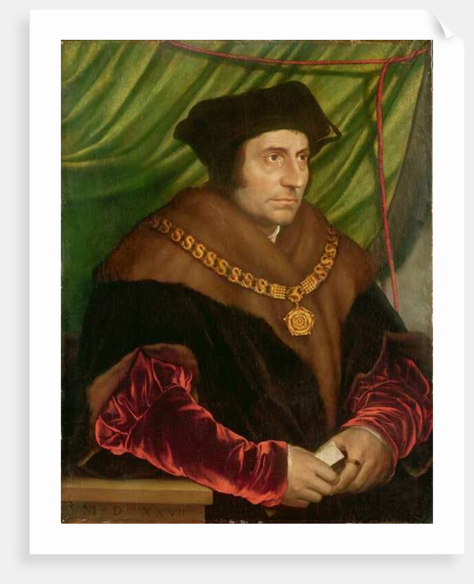 Portrait of Sir Thomas More by Hans (after) Holbein the Younger