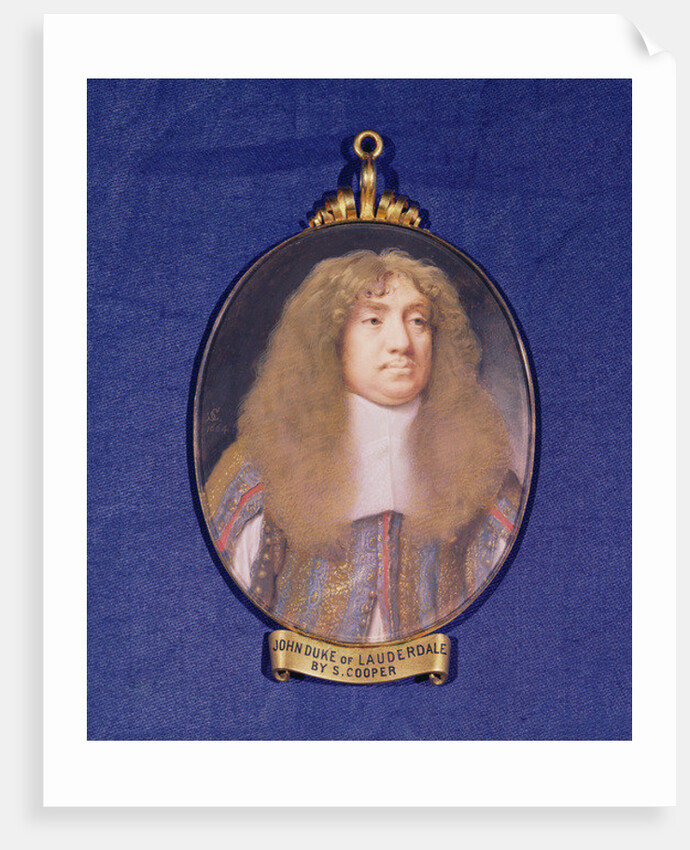Portrait of John Maitland Duke of Lauderdale, 1664 by Samuel Cooper