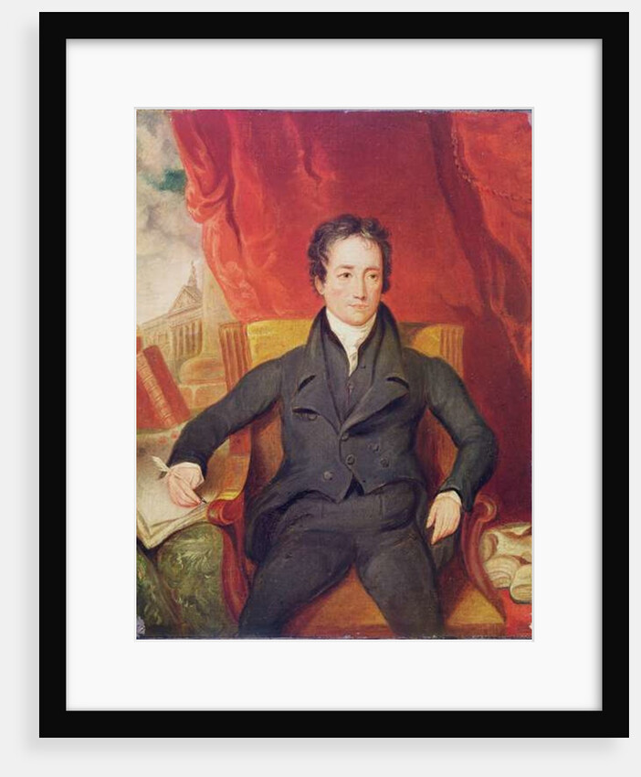 Portrait of Charles Lamb 1826 by English School