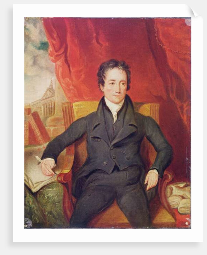 Portrait of Charles Lamb 1826 by English School