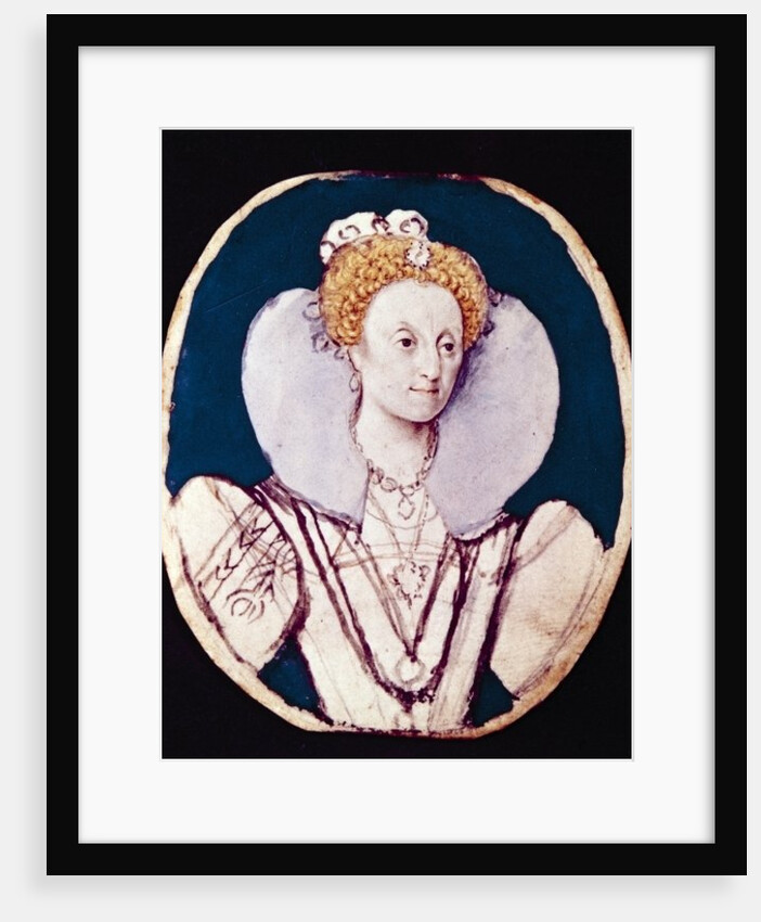 Portrait of Elizabeth I by Isaac Oliver