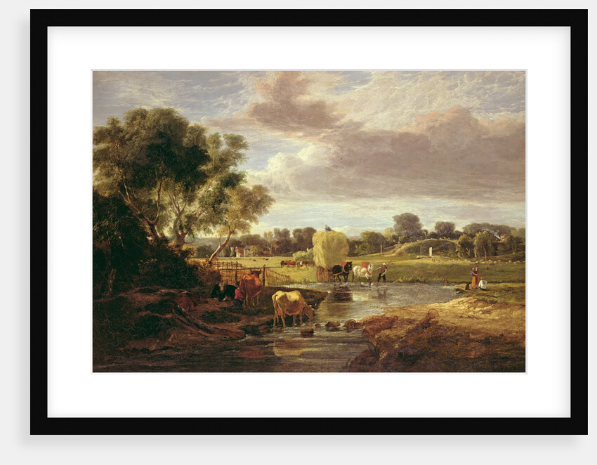 Trowse Meadows, Near Norwich, 1828 by George Vincent