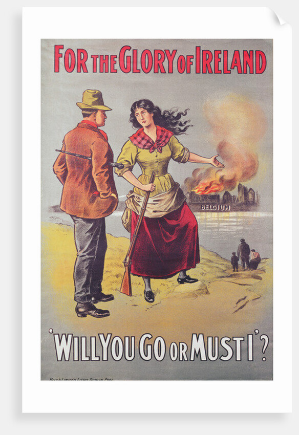 For the Glory of Ireland, 1866 by Irish School