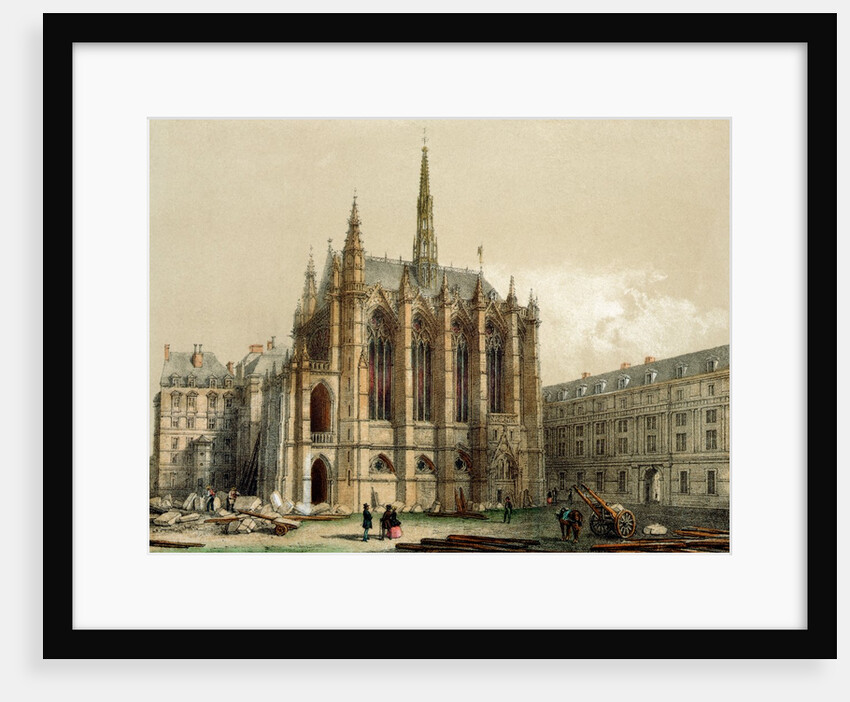 La Sainte Chapelle, Paris by Deroy