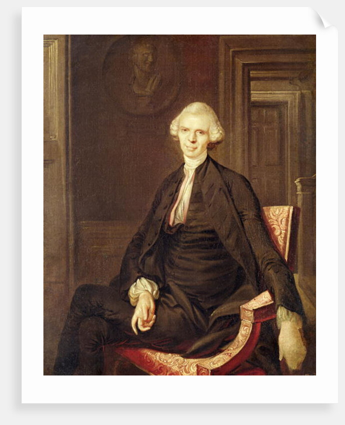 Portrait of Laurence Sterne by English School