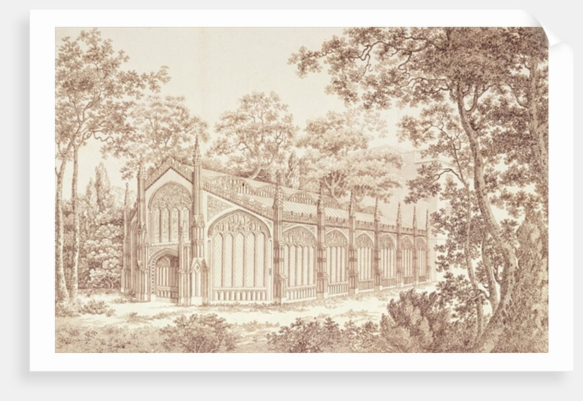The Exterior of the Prince of Wales's Conservatory at Carlton House, 1811 by English School