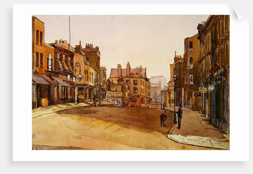 Kensington Church Street, 1892 by English School