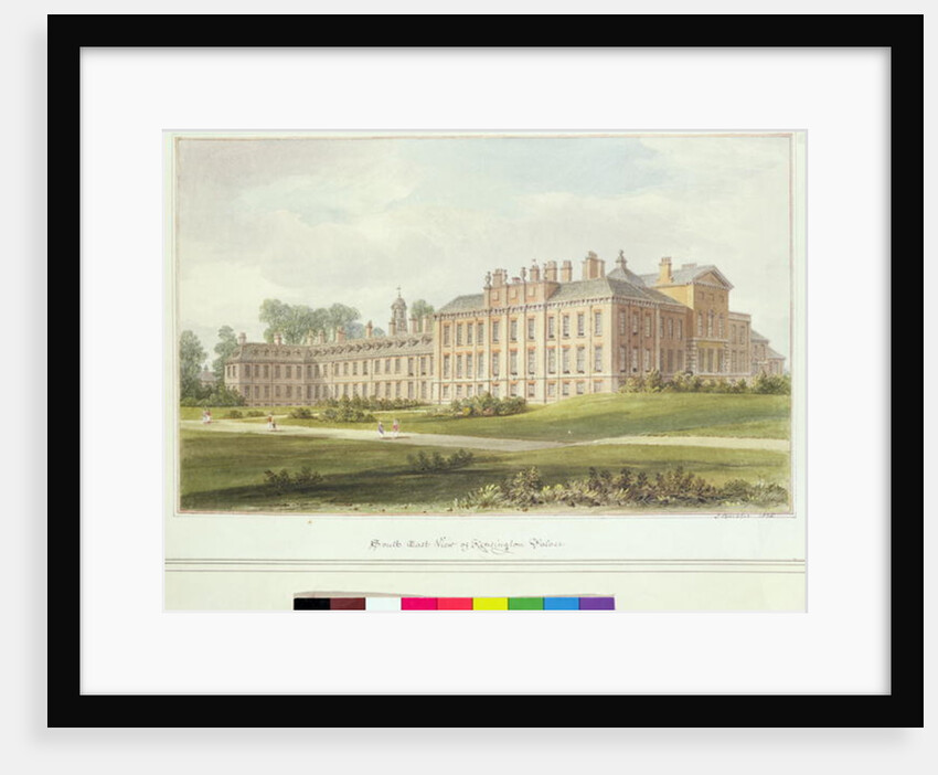 South East View of Kensington Palace, 1826 by John Buckler