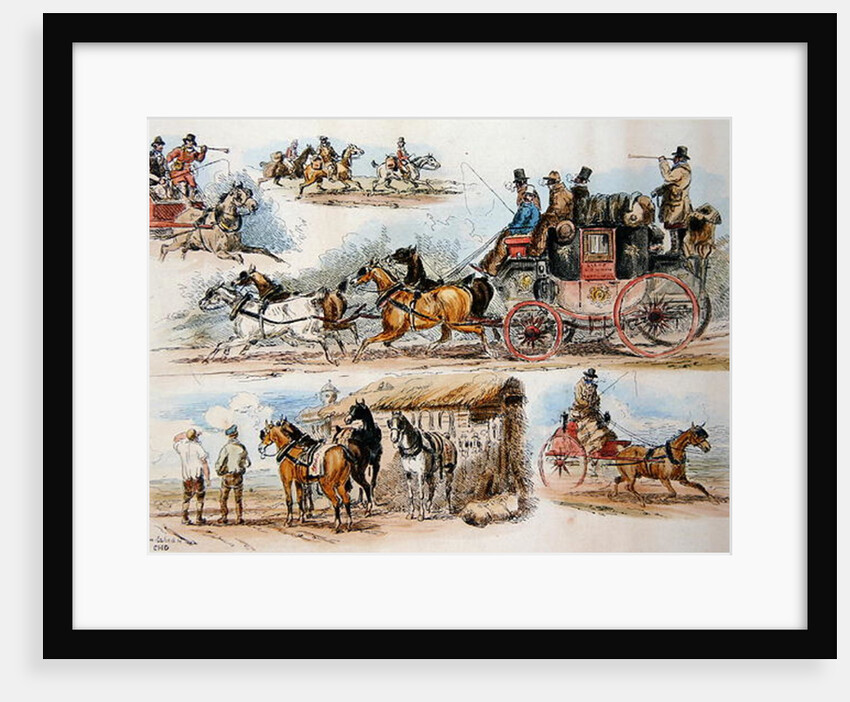 Road Scrapings, 1840 by English School