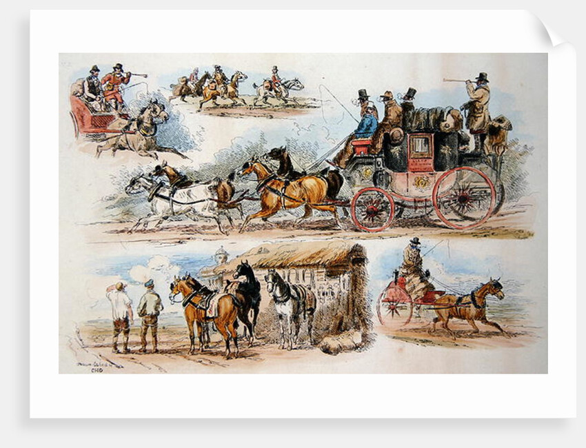 Road Scrapings, 1840 by English School