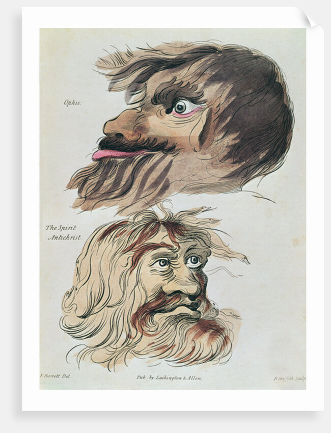 The Spirit Antichrist by Francis (after) Barrett