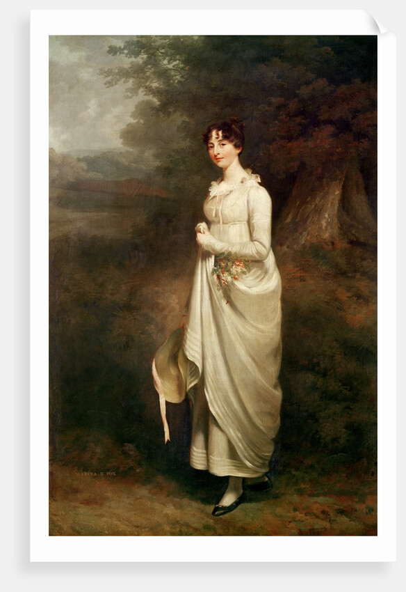 Portrait of Marcia. B. Fox by William Beechey