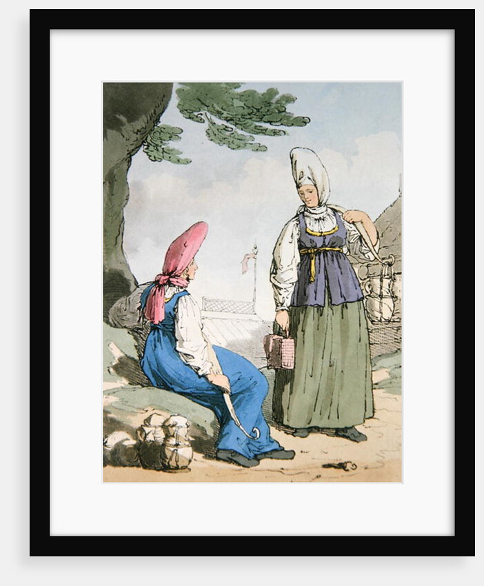 Ocheta Milkcow Woman, 1803 by John Augustus Atkinson