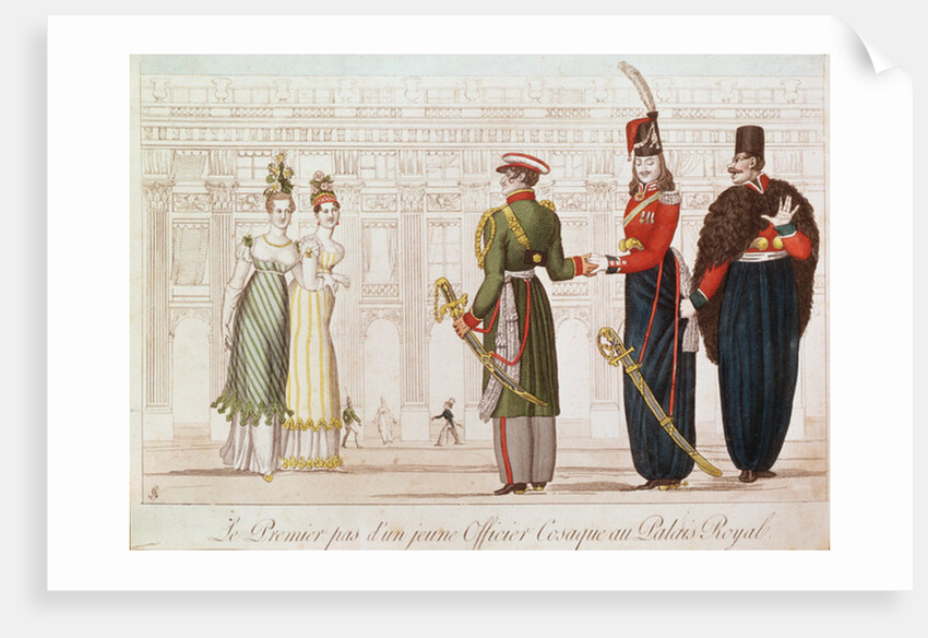 Cossack Officers by School French