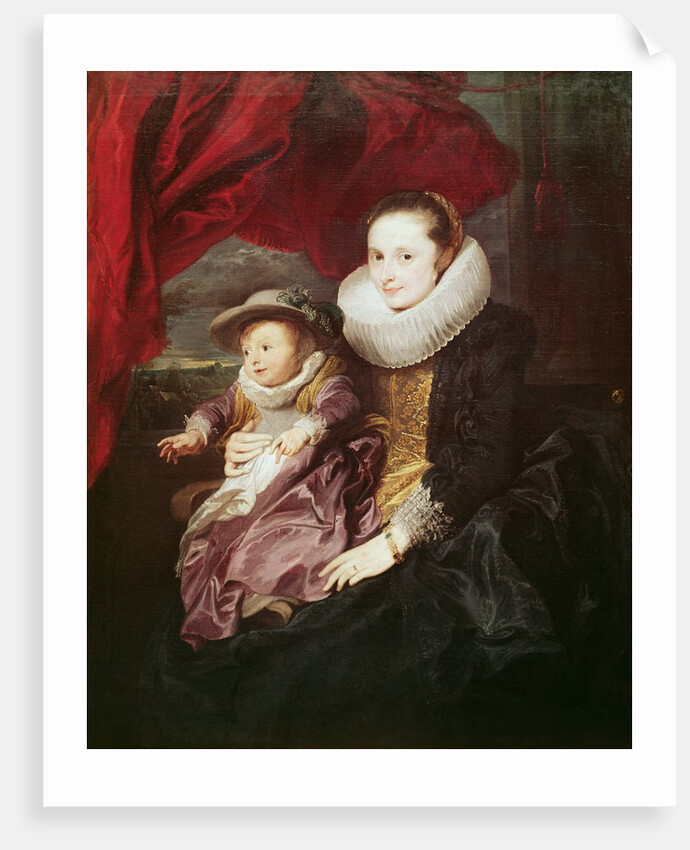 Portrait of a Woman and Child by Anthony van Dyck