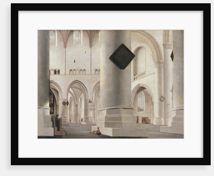 Interior of the Grote Kerk, Amsterdam, c.1637 by Pieter Jansz Saenredam