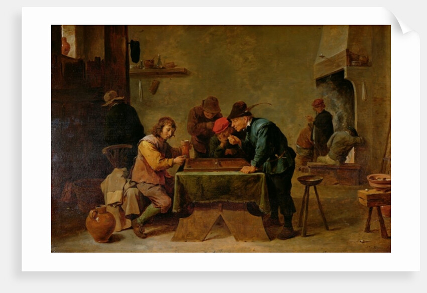 Backgammon Players, c.1640-45 by David the Younger Teniers