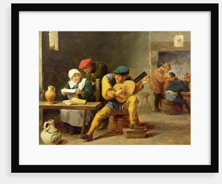 Peasants Making Music in an Inn, c.1635 by David the Younger Teniers