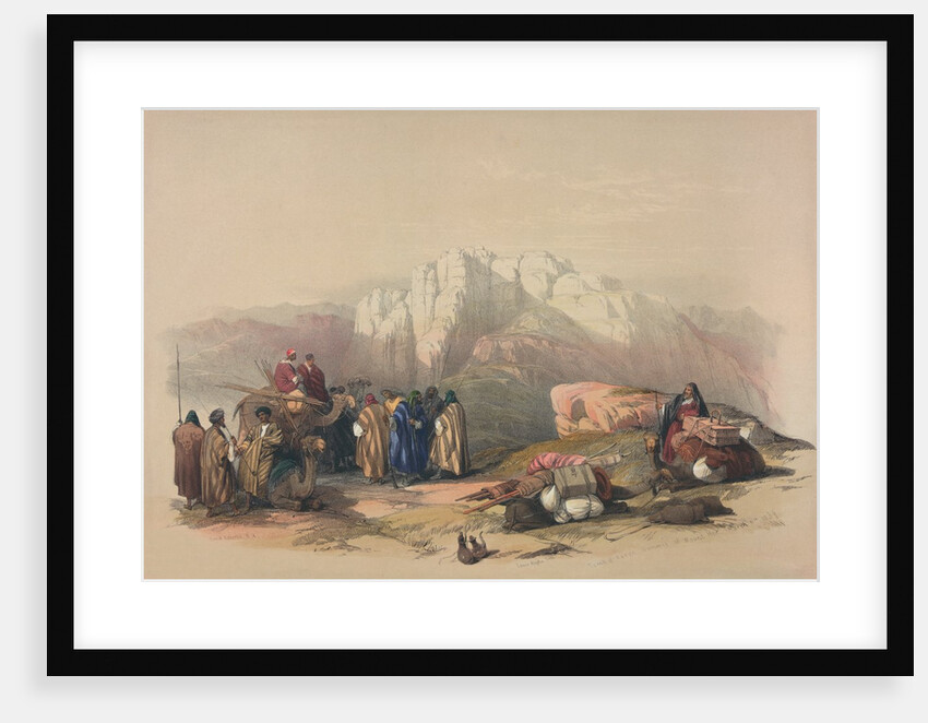 Tomb of Aaron by David Roberts