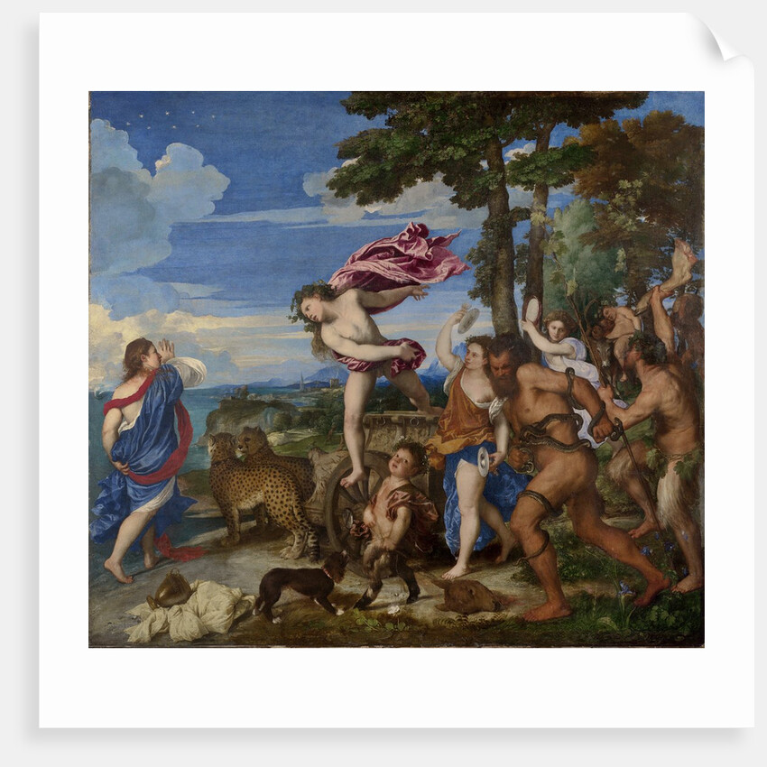 Bacchus and Ariadne, 1520-23 by Titian