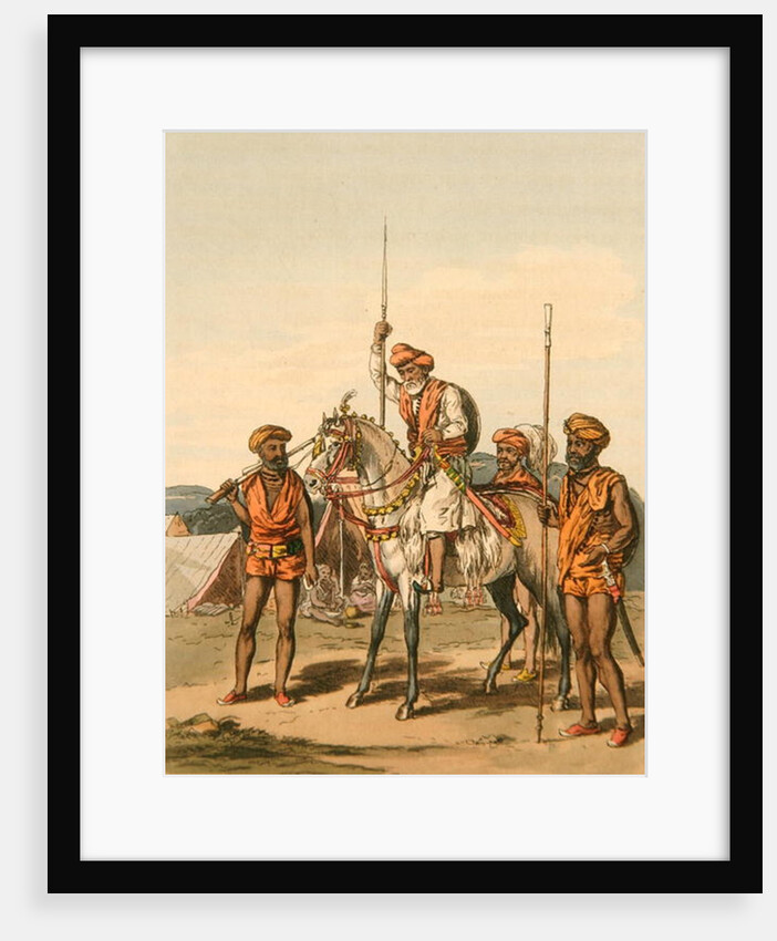 A Muhunt and Gosaeens by John Augustus Atkinson