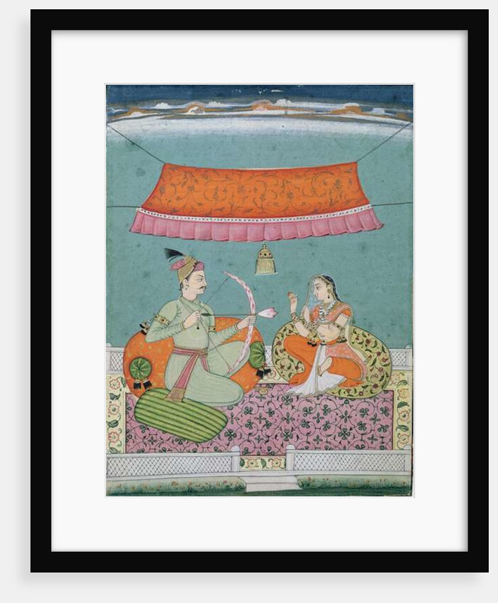 The Lotus Arrow, Bilaspur, c.1750 by Indian School