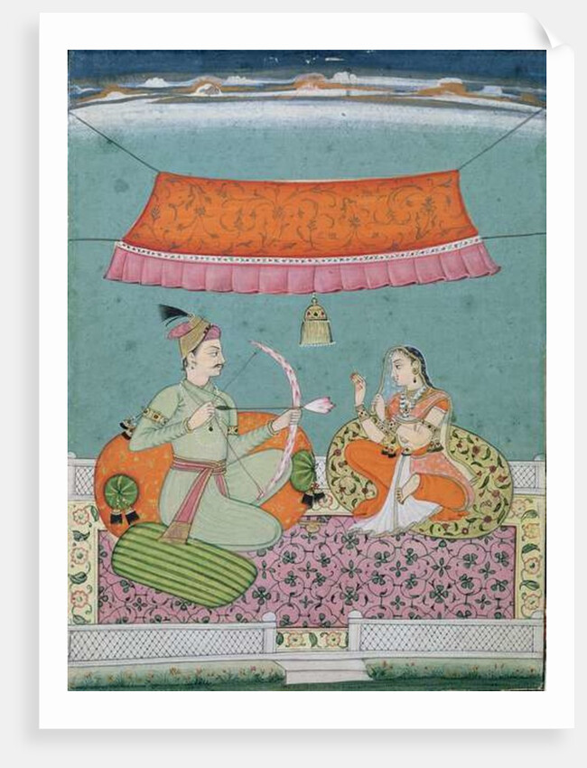 The Lotus Arrow, Bilaspur, c.1750 by Indian School