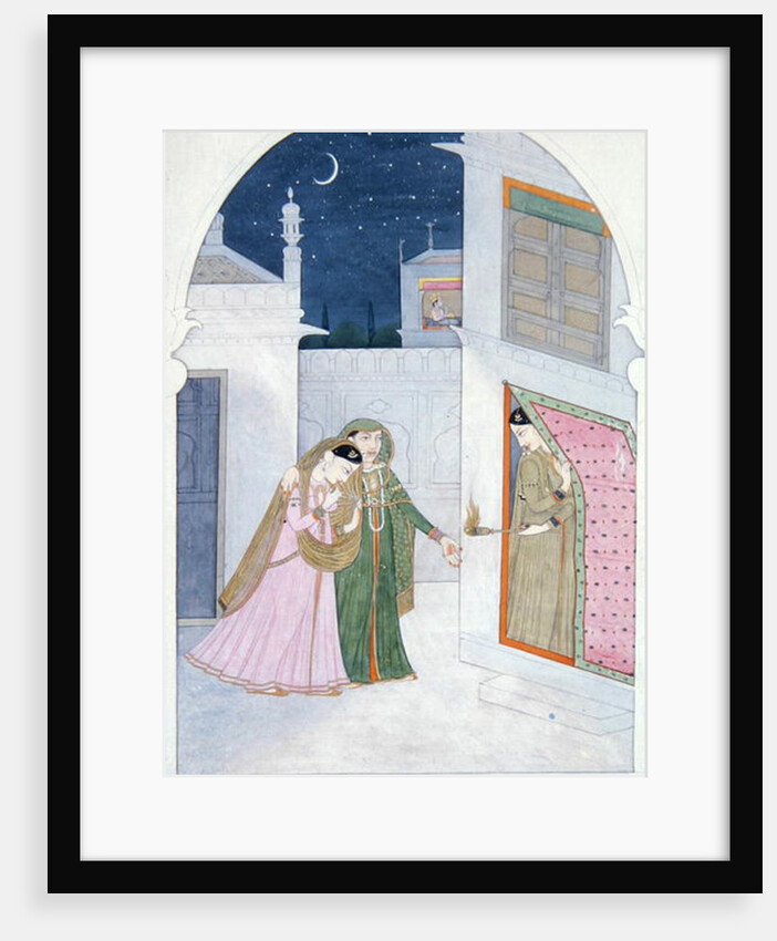 The Timid Bride, Kangra, c.1820 by Indian School