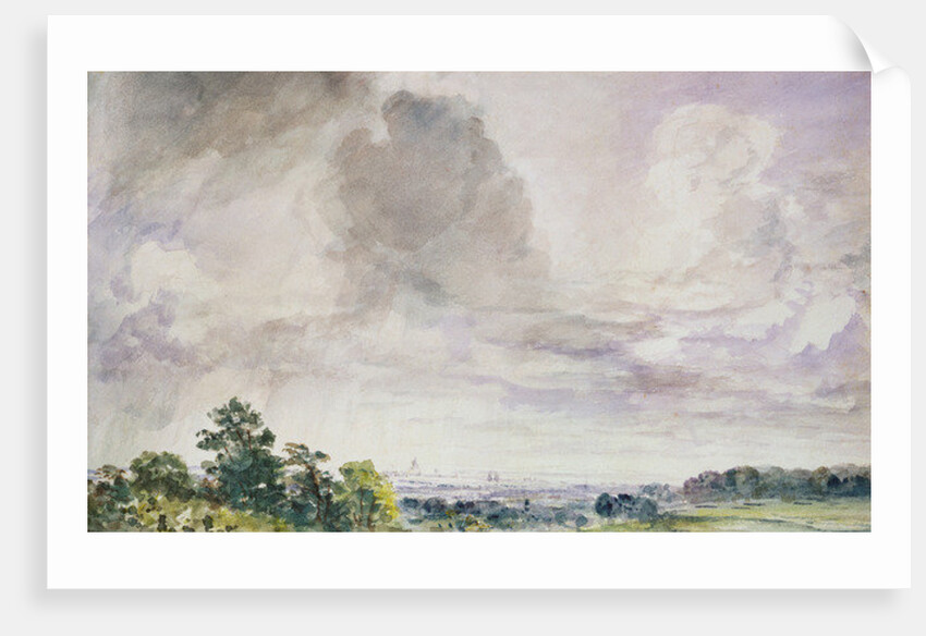 London from Hampstead Heath by John Constable