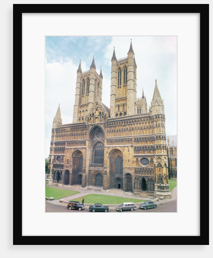 View of Lincoln Cathedral by Anonymous
