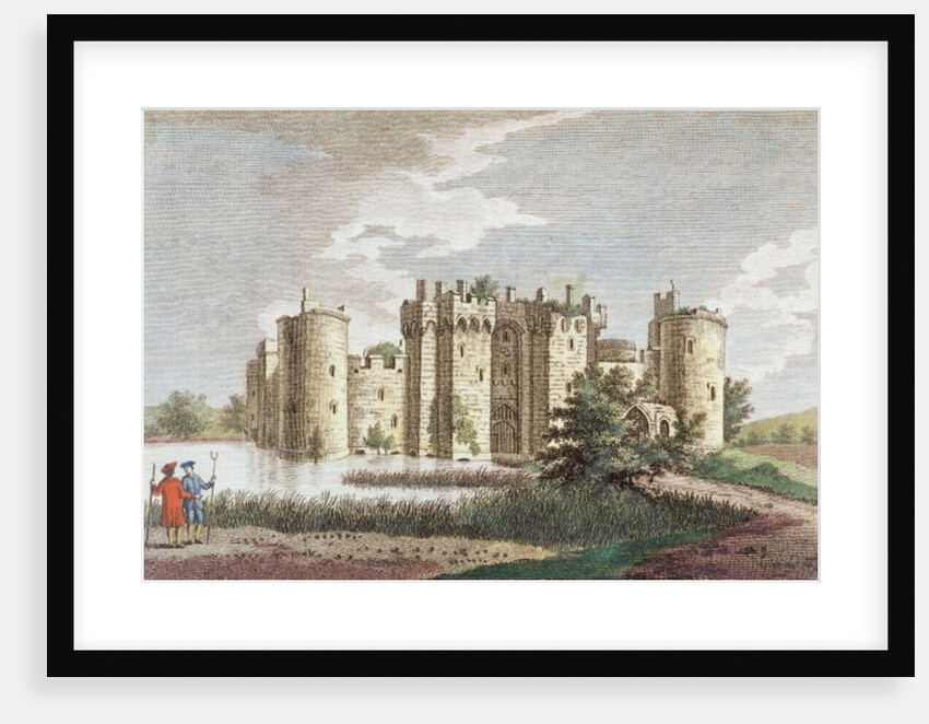 Bodiam Castle, Sussex, 7th January 1778 by English School