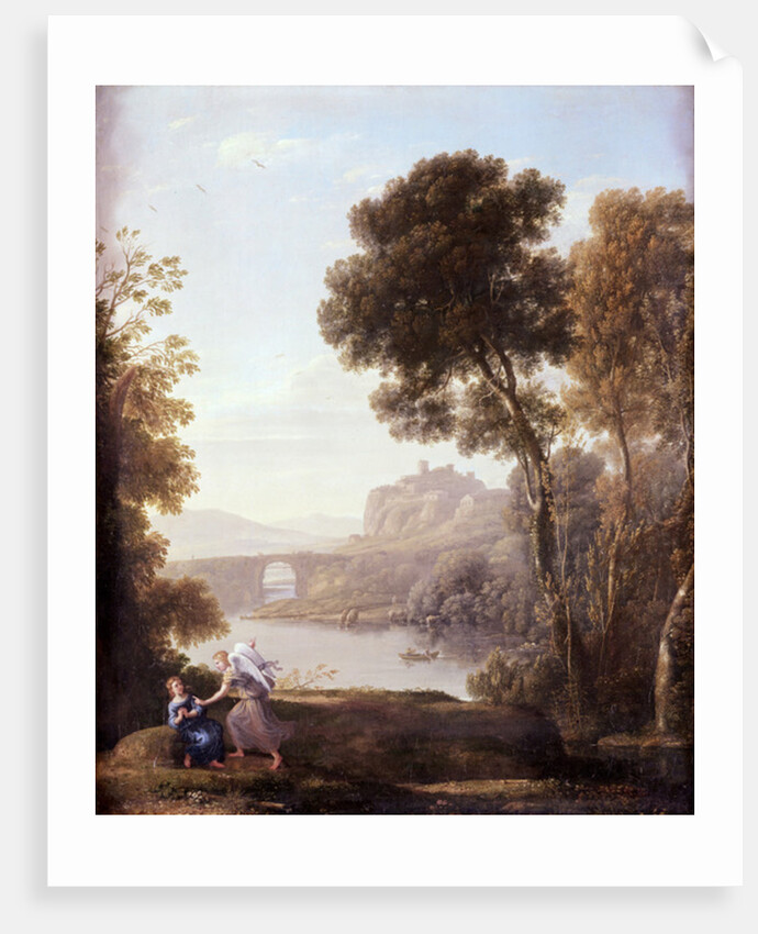 Landscape with Hagar and the Angel, 1646 by Claude Lorrain