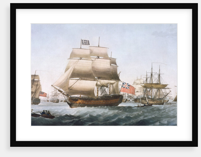 HMS Victory, 1806 by English School