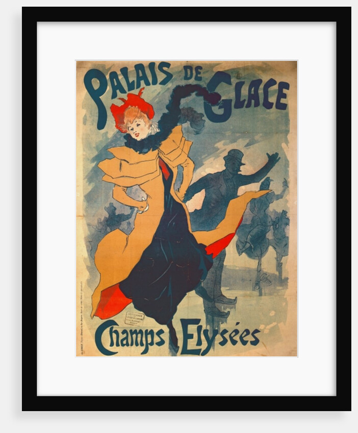 Poster advertising the Palais de Glace on the Champs Elysees, c.1893-95 by Jules Cheret